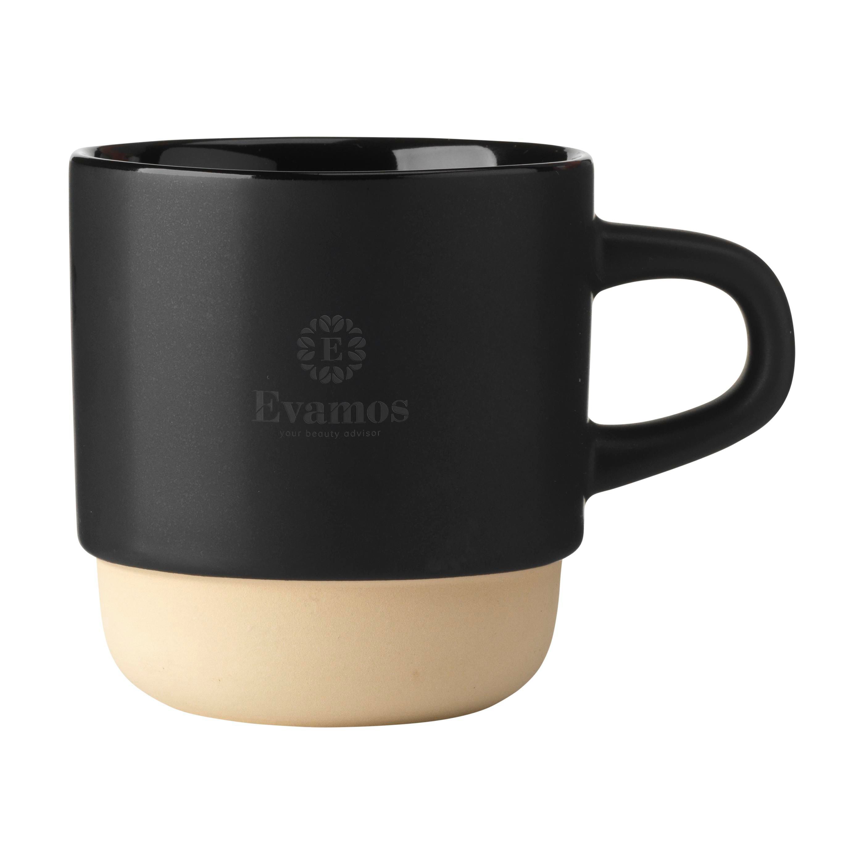 Vivaldi Mug Black 300 ml mok bedrukken met logo