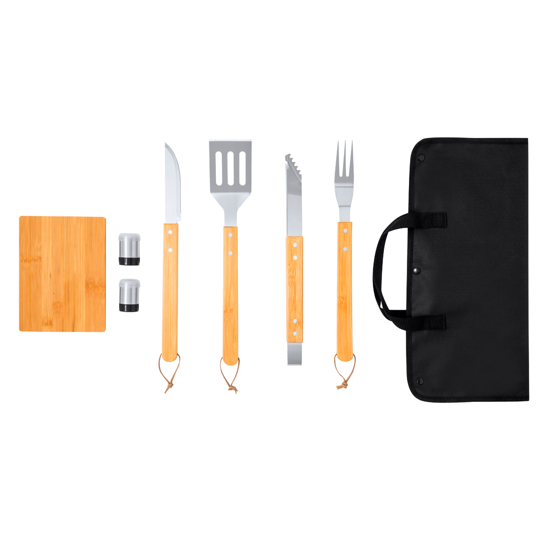 Barbecue Set Estrol bedrukken met logo
