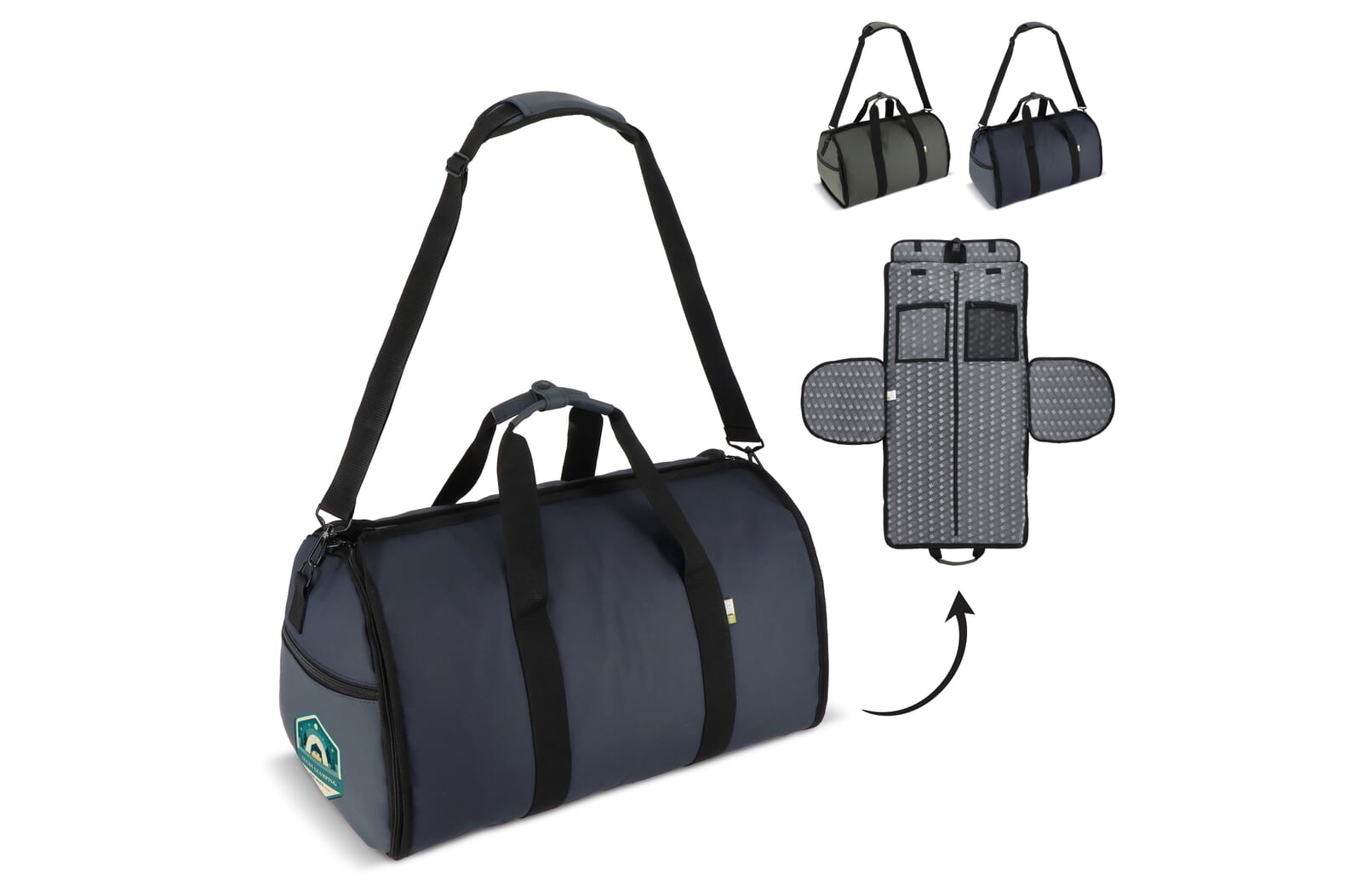 InSideOut Tas Carry Smart met schoenenzak  bedrukken met logo