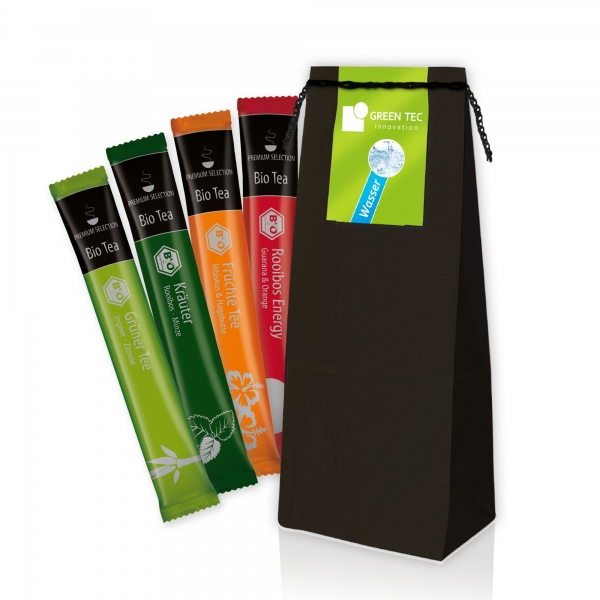 Theezakje
inclusief 7 biologische theesticks
 bedrukken met logo