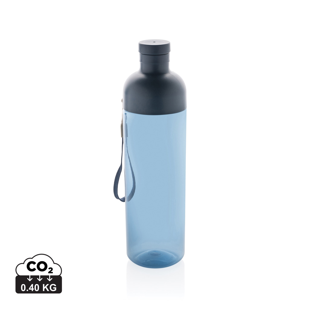 Idre RCS gerecyclede PET lekvrije waterfles (600 ml) bedrukken met logo