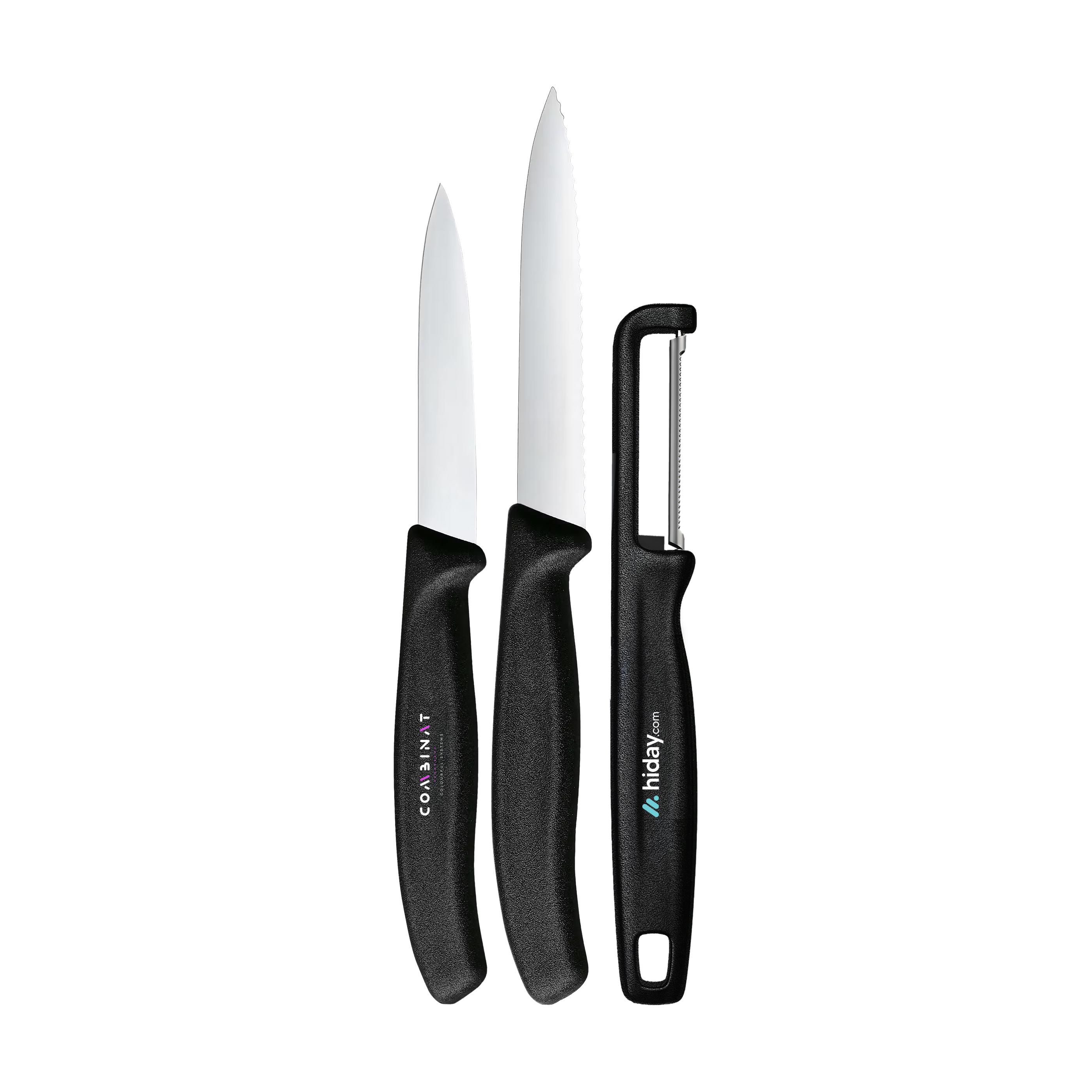Victorinox Swiss Classic 3-delige Keukenmessenset bedrukken met logo
