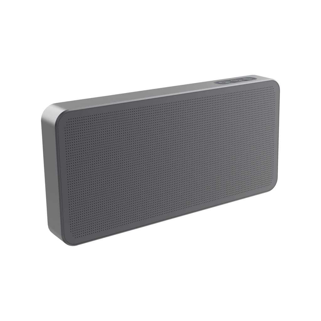 Aeris RCS ultradunne 10W IPX5 speaker met vervangbare batter bedrukken met logo