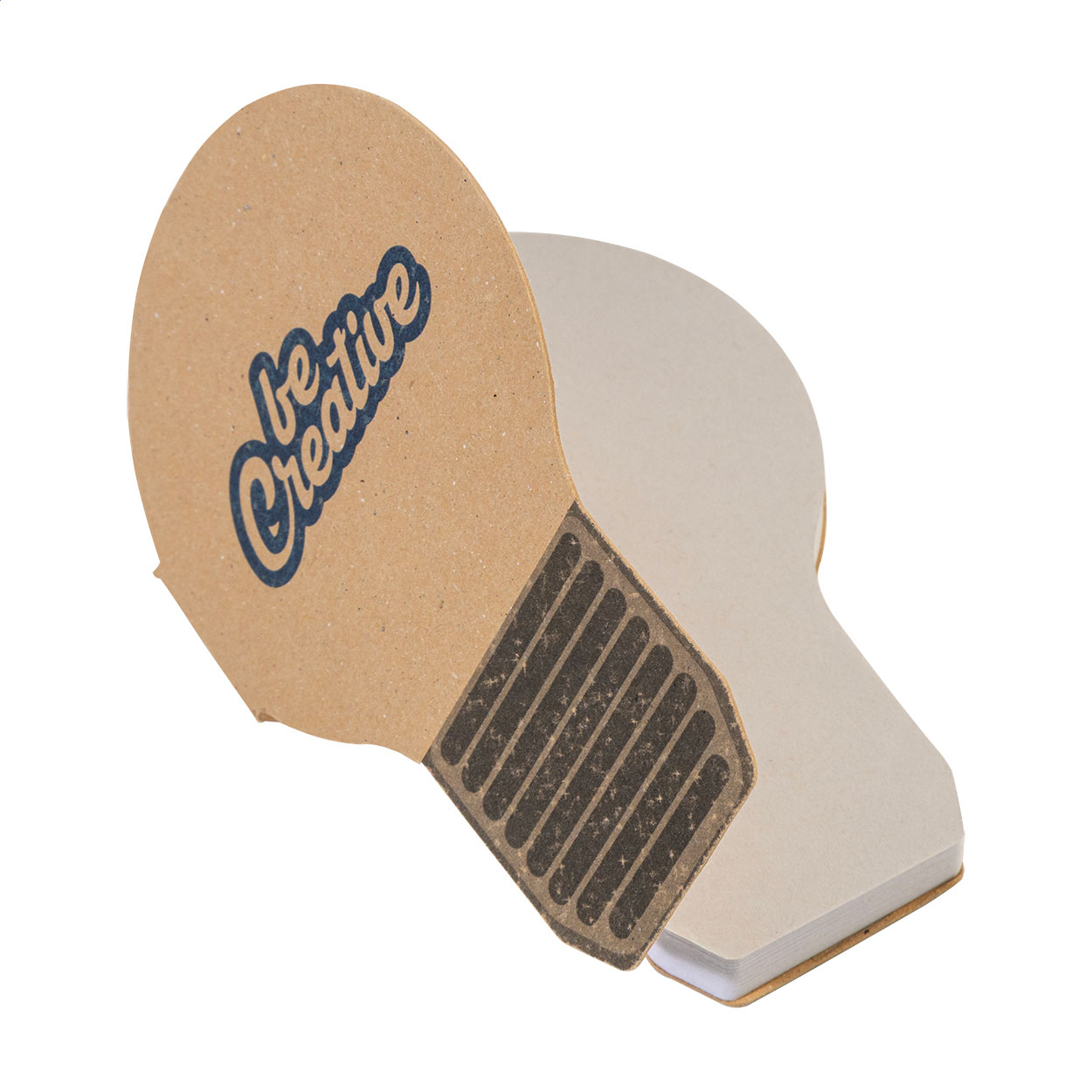 CreaStick Bulb Eco custon made sticky notitieblok bedrukken met logo