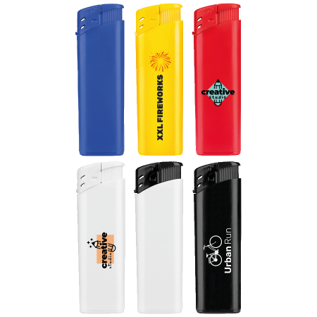 Go Bingo Matt Piezo Elektronische aansteker HC, navulbaar bedrukken met logo