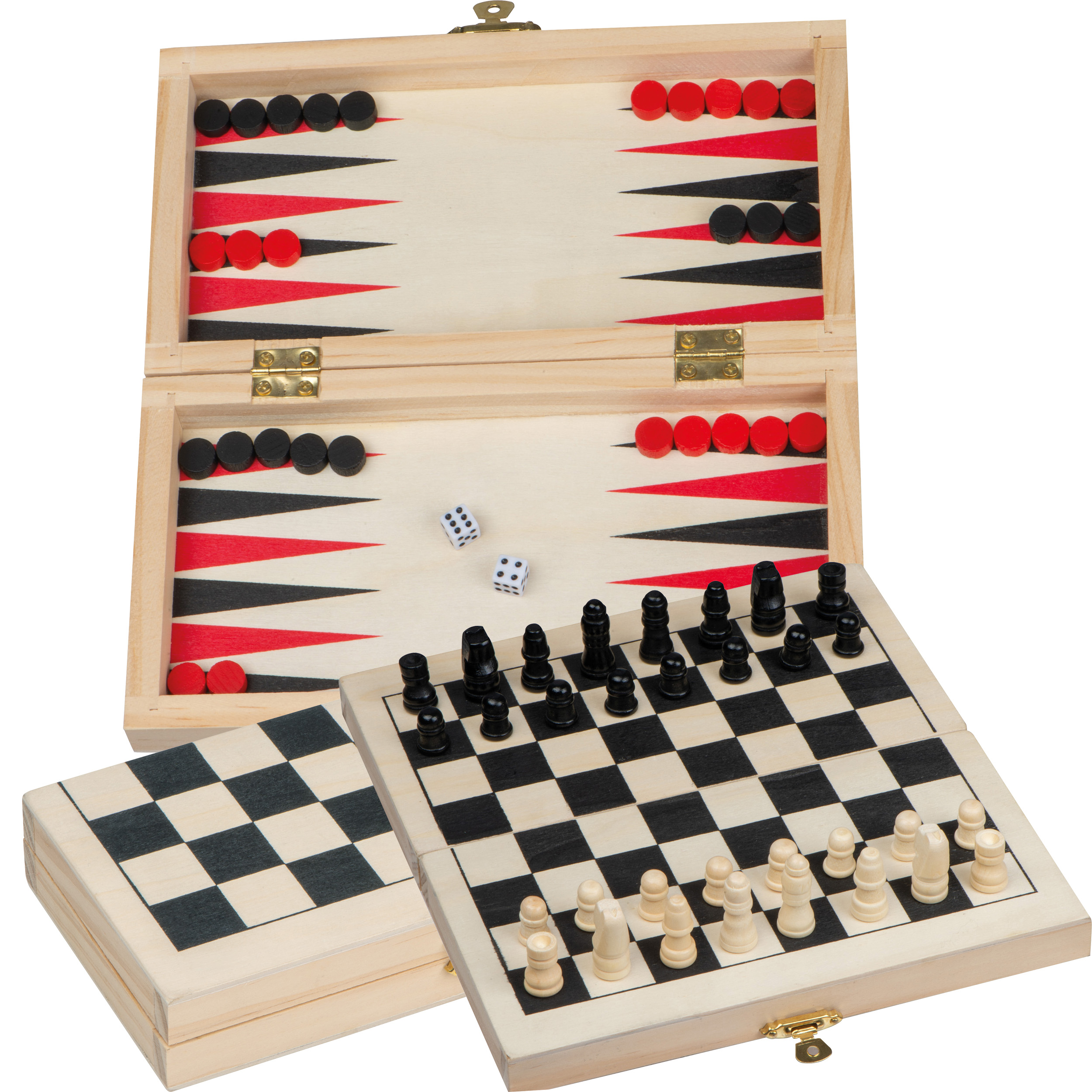 Backgammon - schaak - dam spel bedrukken met logo