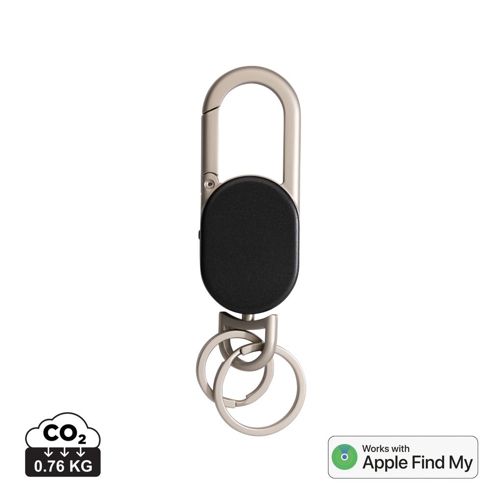 Keyfinder sleutelhanger met wereldwijd lokaliseren en USB C bedrukken met logo