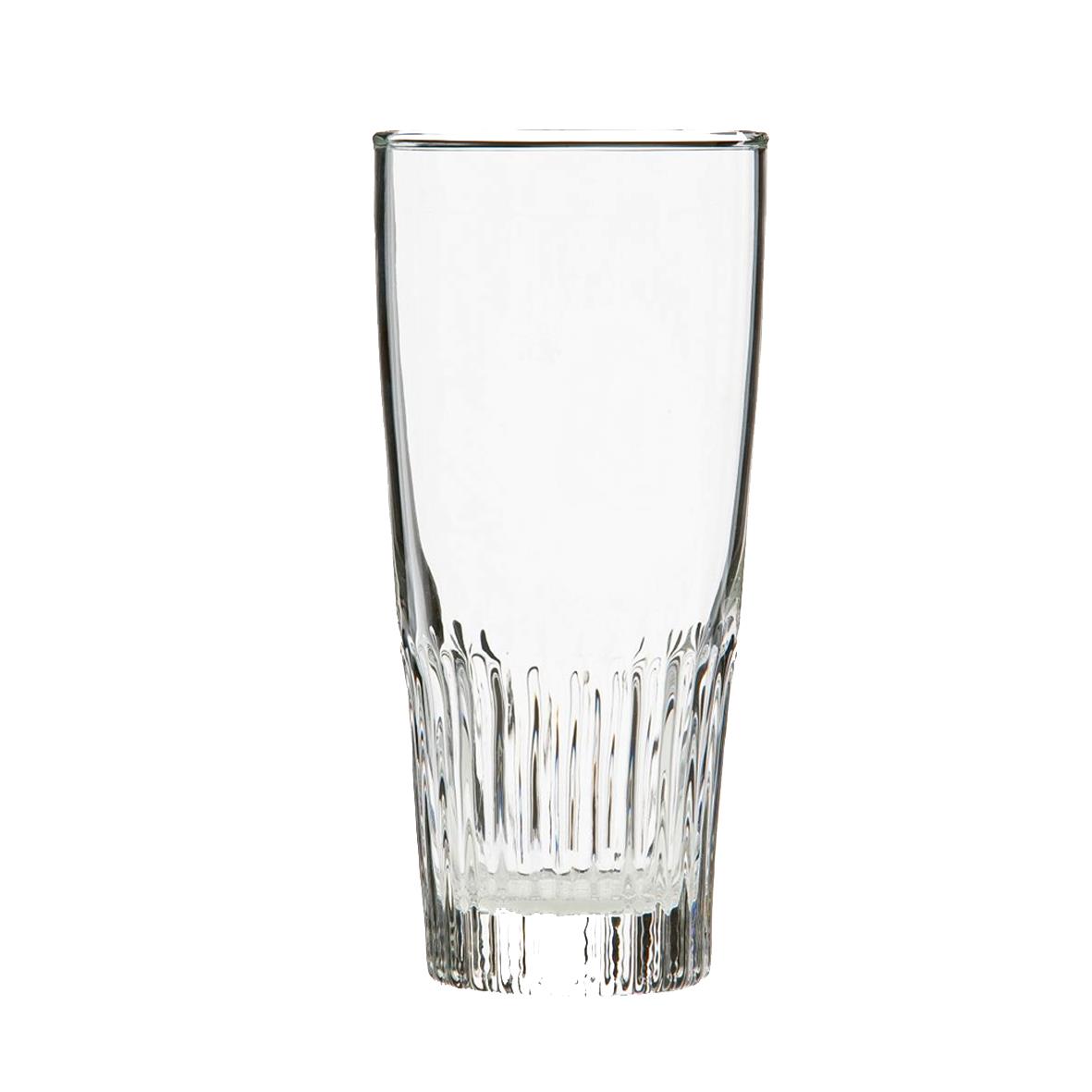 Ribbel bierglas (32 cl) bedrukken met logo