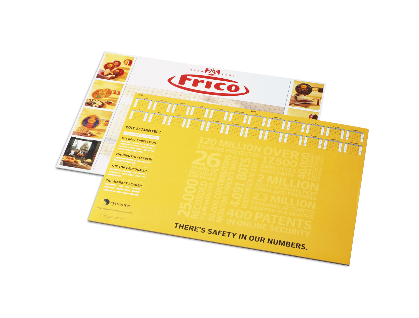 Bureau onderlegger bedrukken met logo