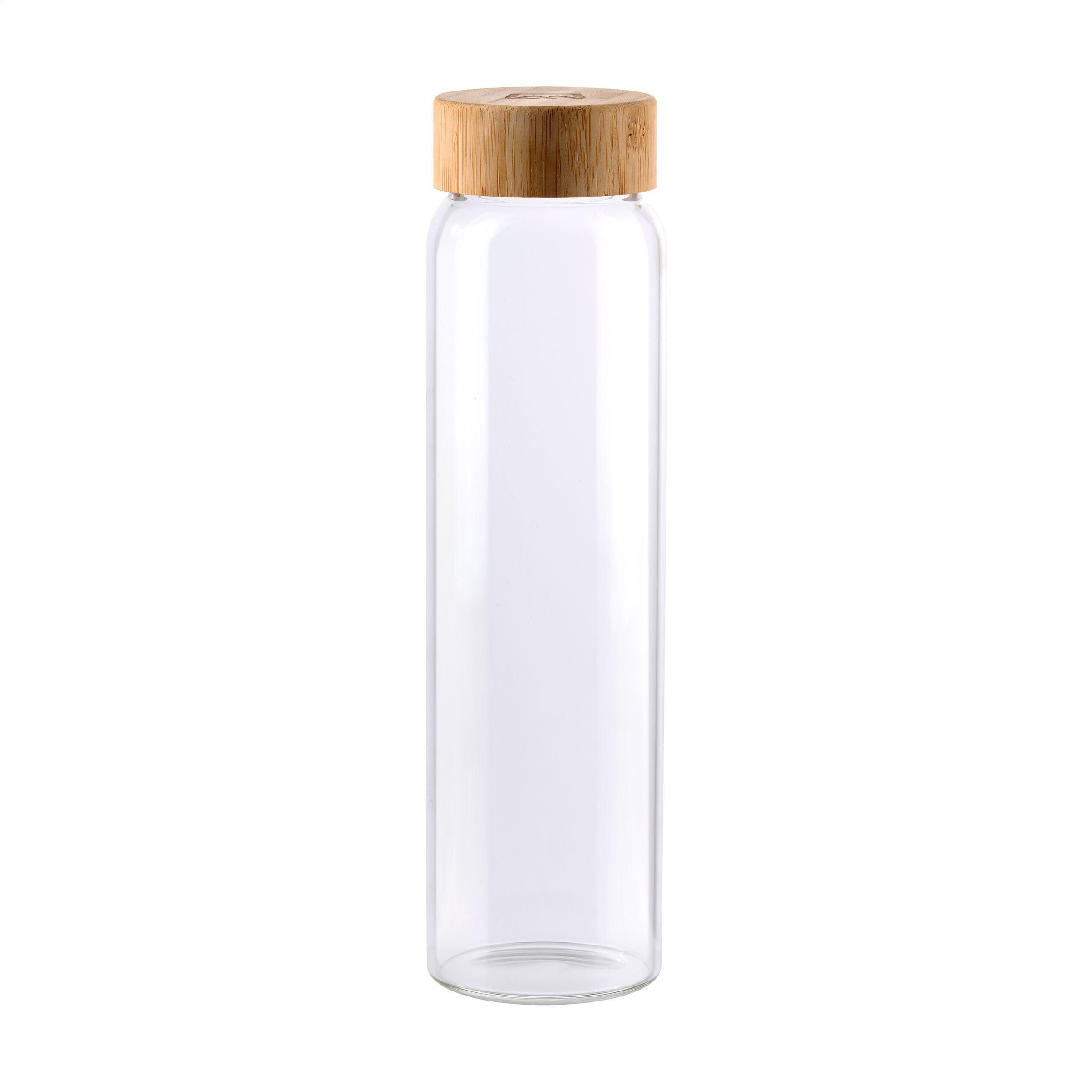 Luma Glass Drinking Bottle 1 L drinkfles bedrukken met logo