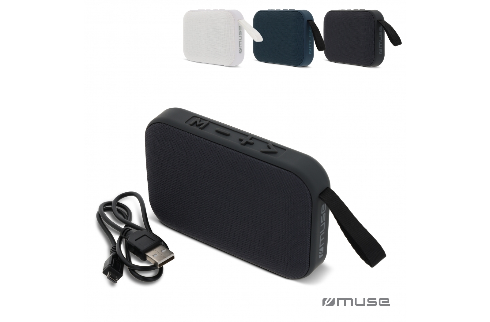 M-308 | Muse 5W Bluetooth Speaker bedrukken met logo