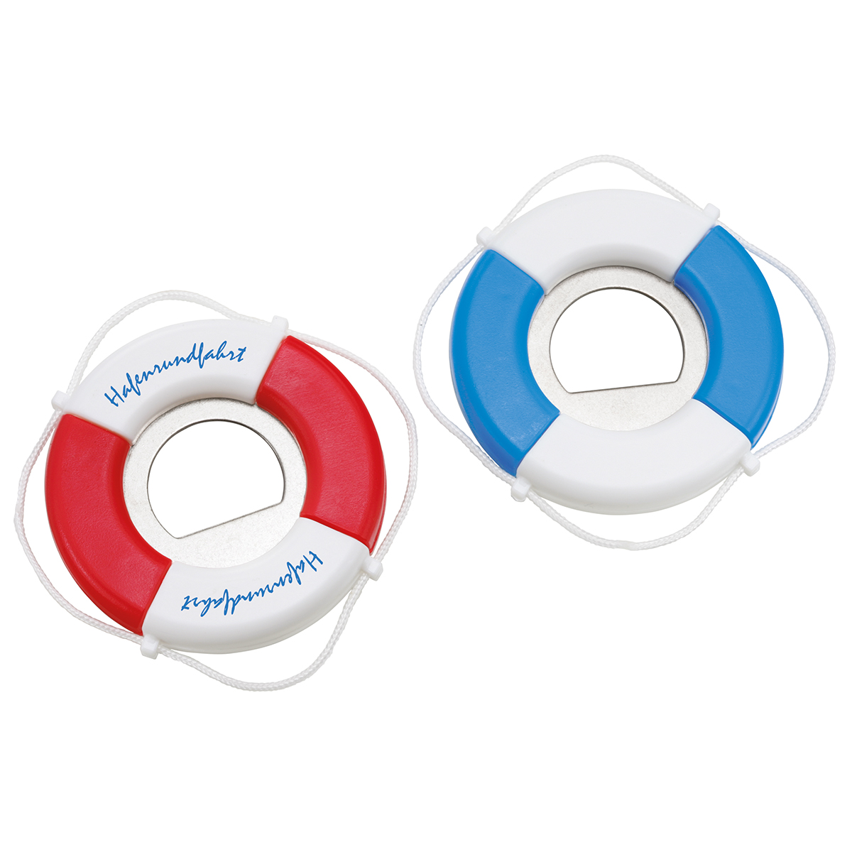 Bottle opener "Lifebuoy" bedrukken met logo
