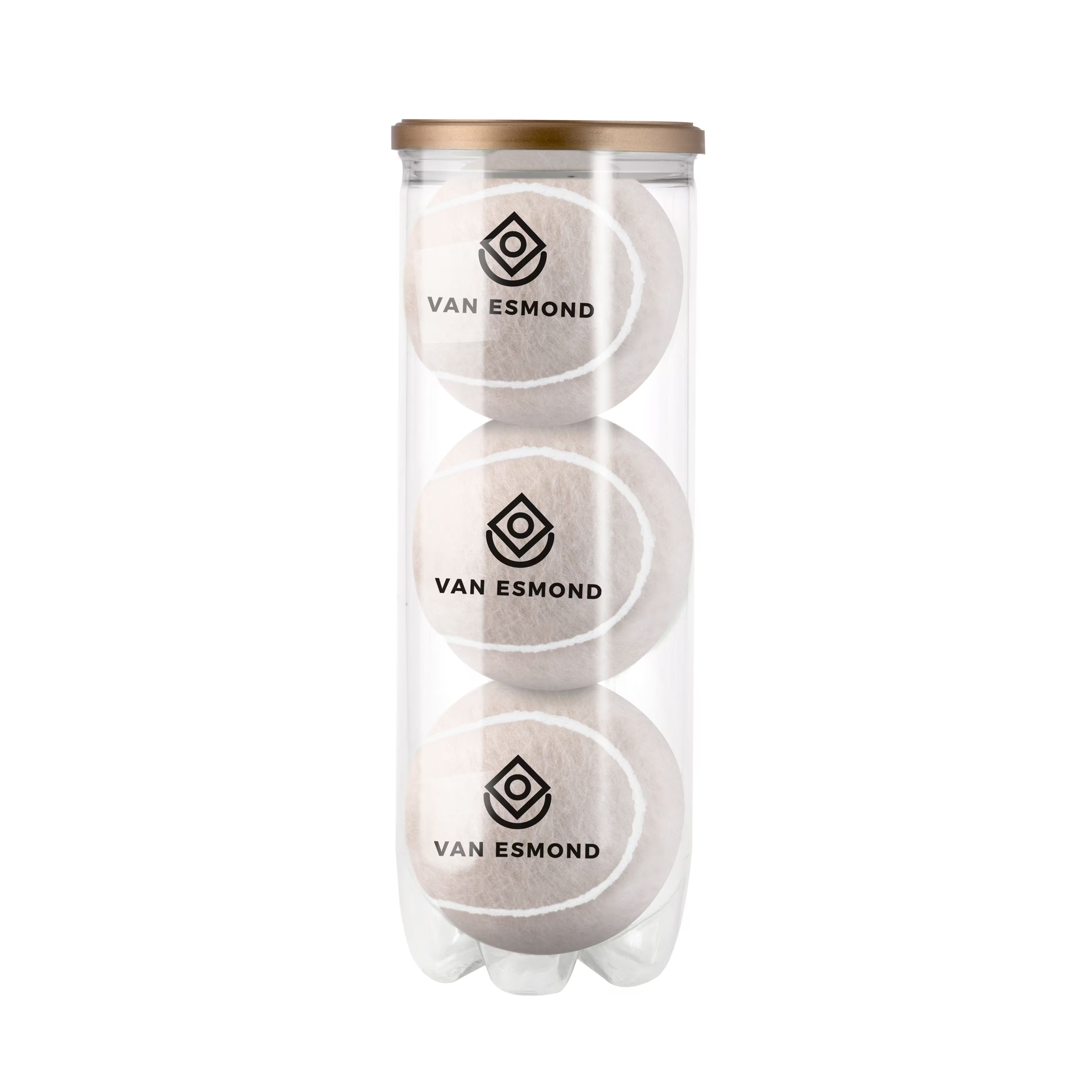 Tube coloured padel balls bedrukken met logo