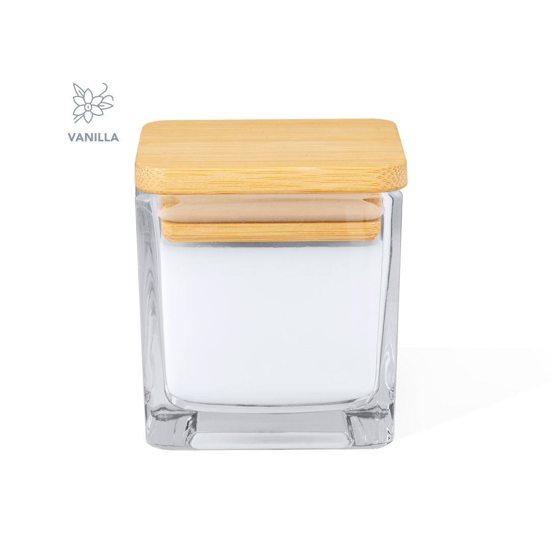 Geurkaars Safron bedrukken met logo