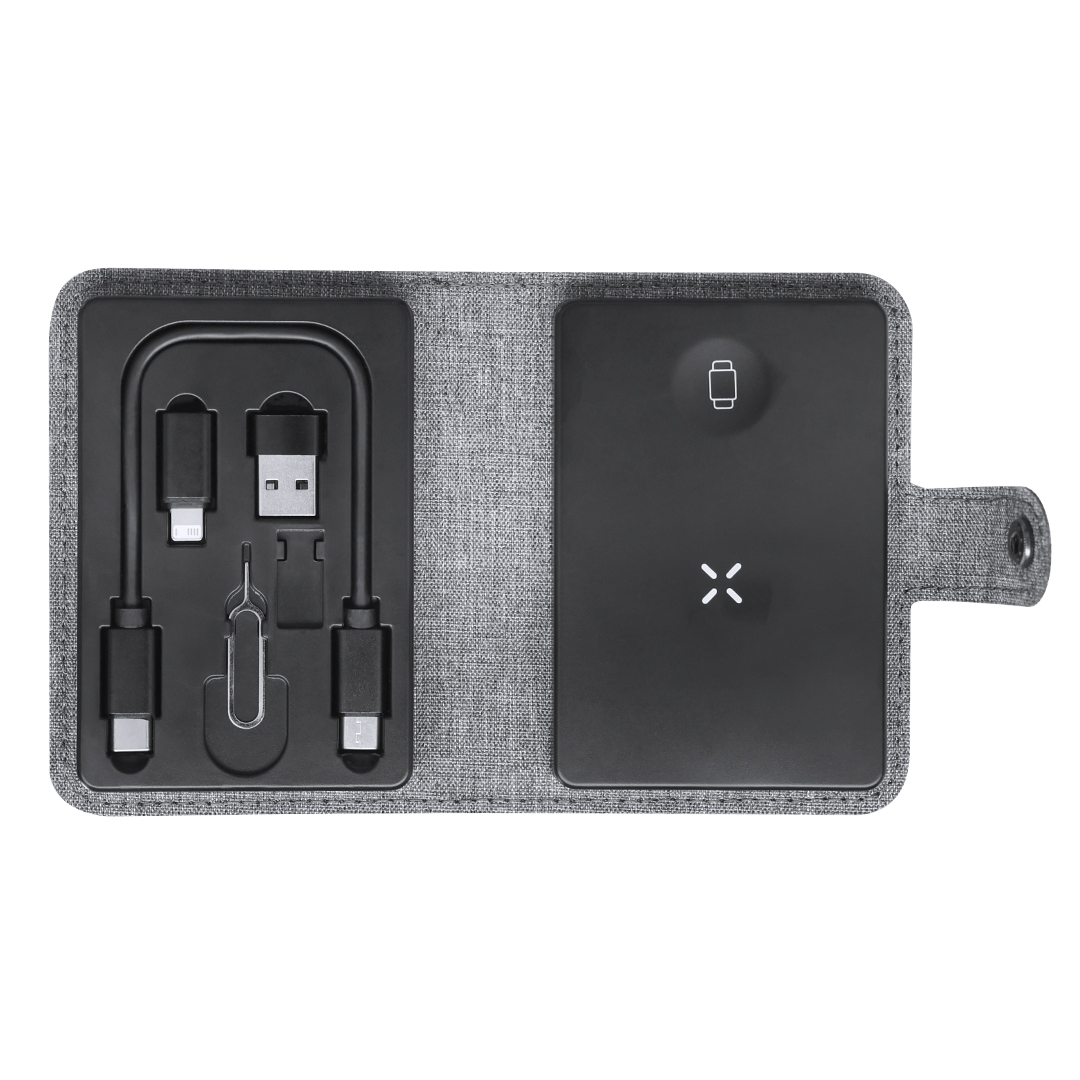 Oplader Zakary bedrukken met logo