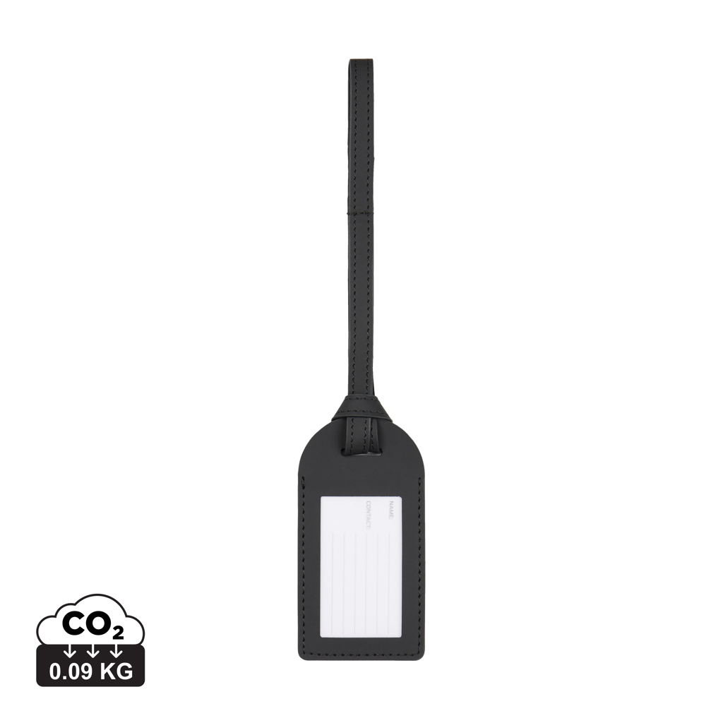 VINGA Baltimore RCS recycled polyester bagagelabel bedrukken met logo