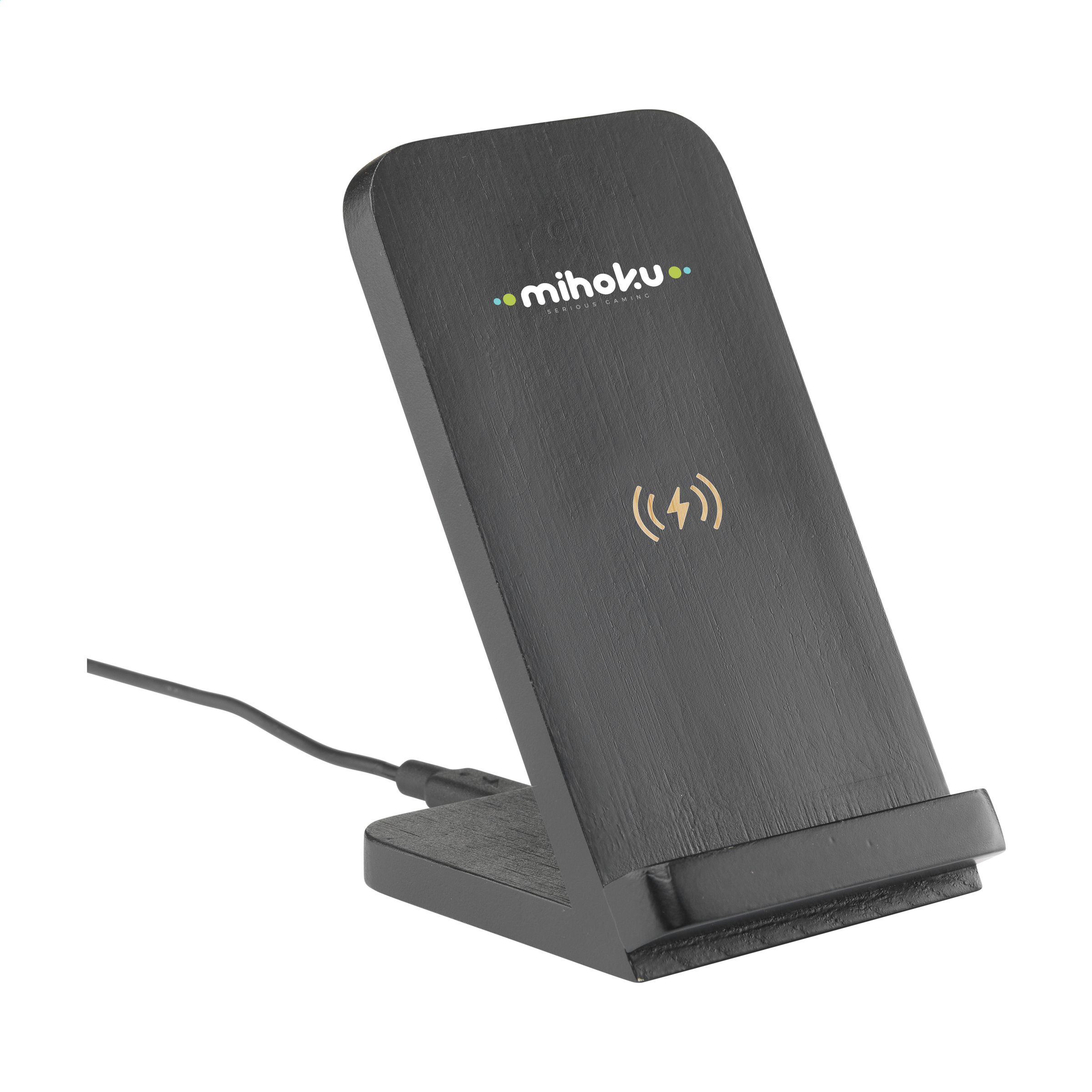 Baloo FSC-100% Wireless Charger Stand 15W oplader bedrukken met logo