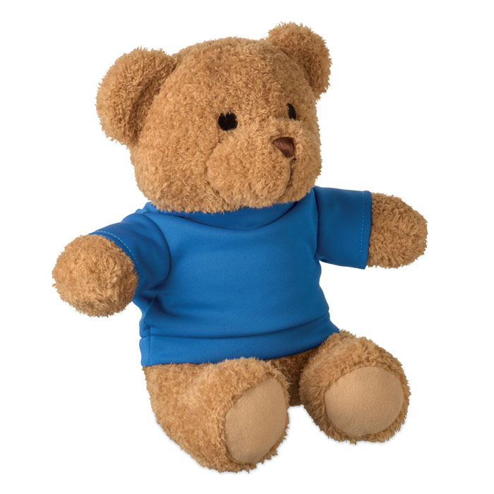 Teddybeer met T-shirt 23cm bedrukken met logo