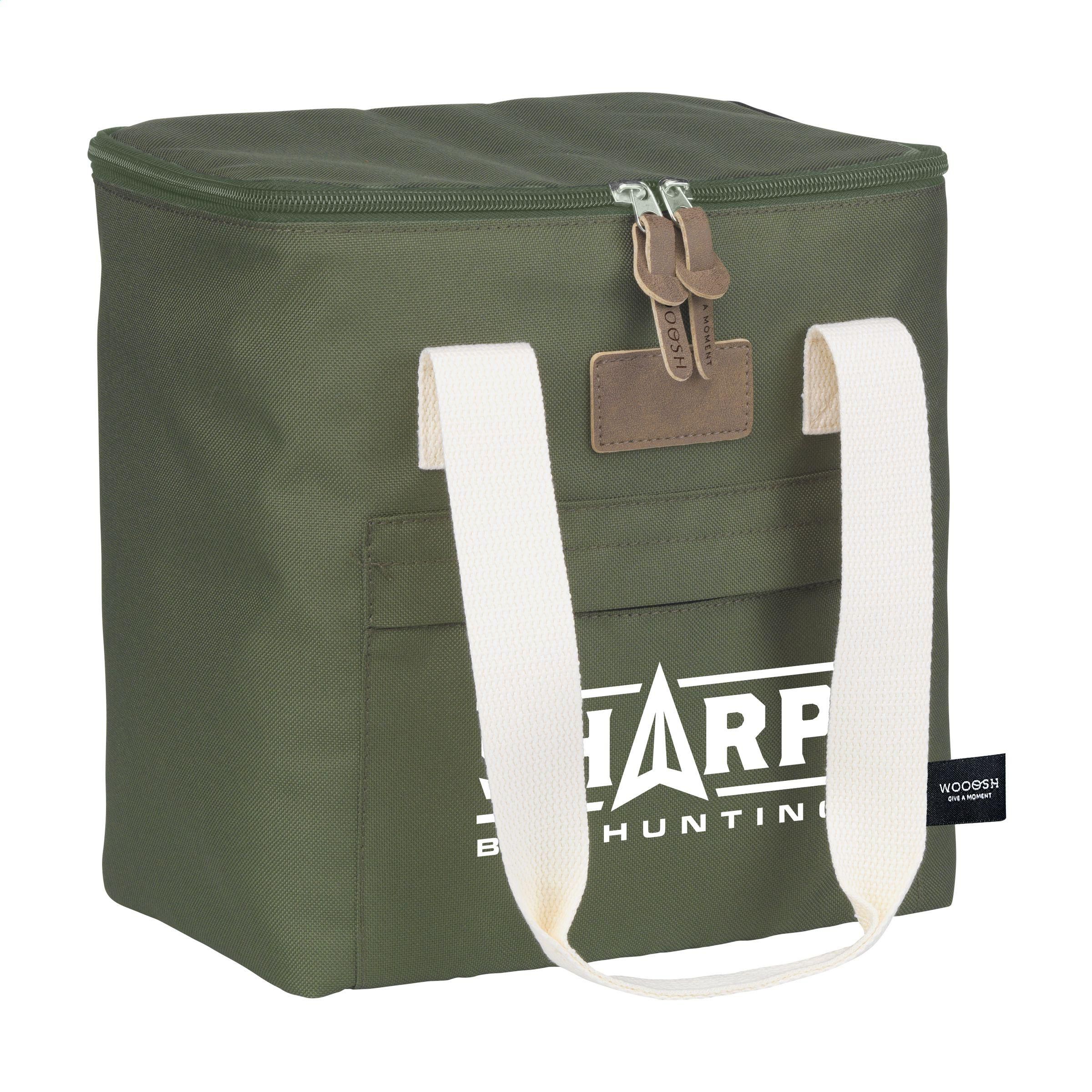 Wooosh Callisto de Luxe GRS RPET Cooler koeltas bedrukken met logo