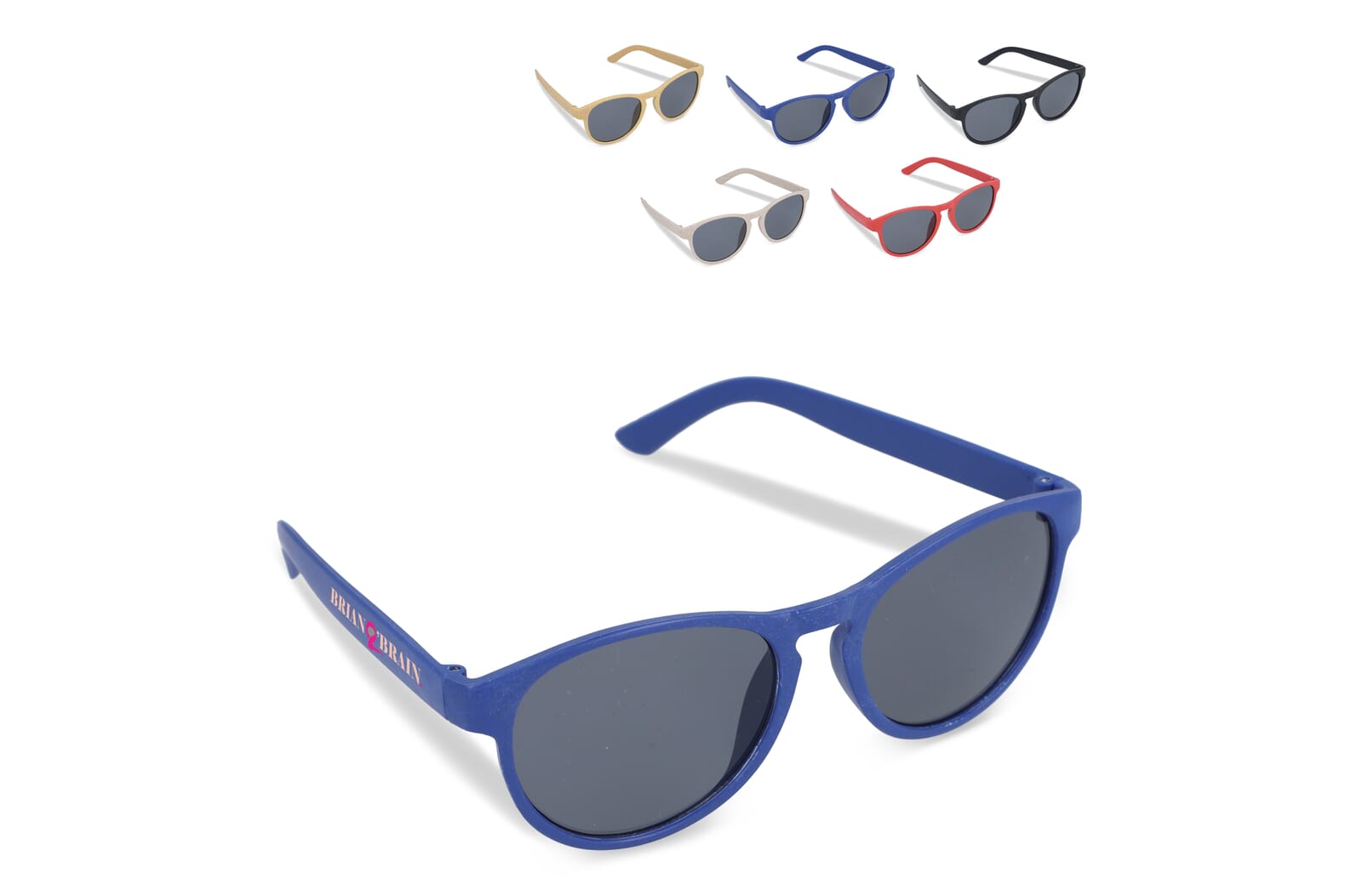 Eco zonnebril tarwestro Earth UV400 bedrukken met logo