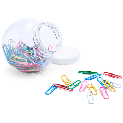 Attach potje paperclips bedrukken met logo