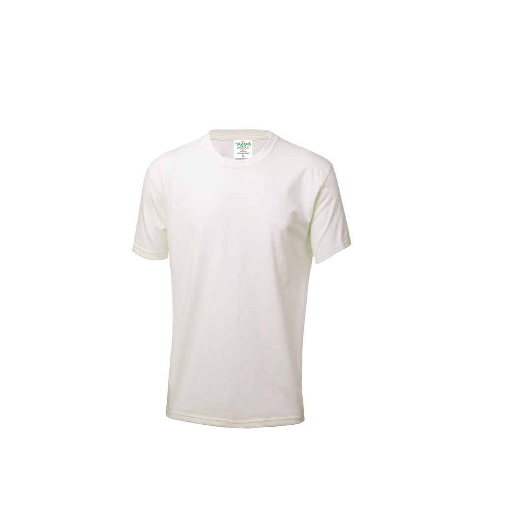 Nature organic t-shirt (150 g/m²) bedrukken met logo