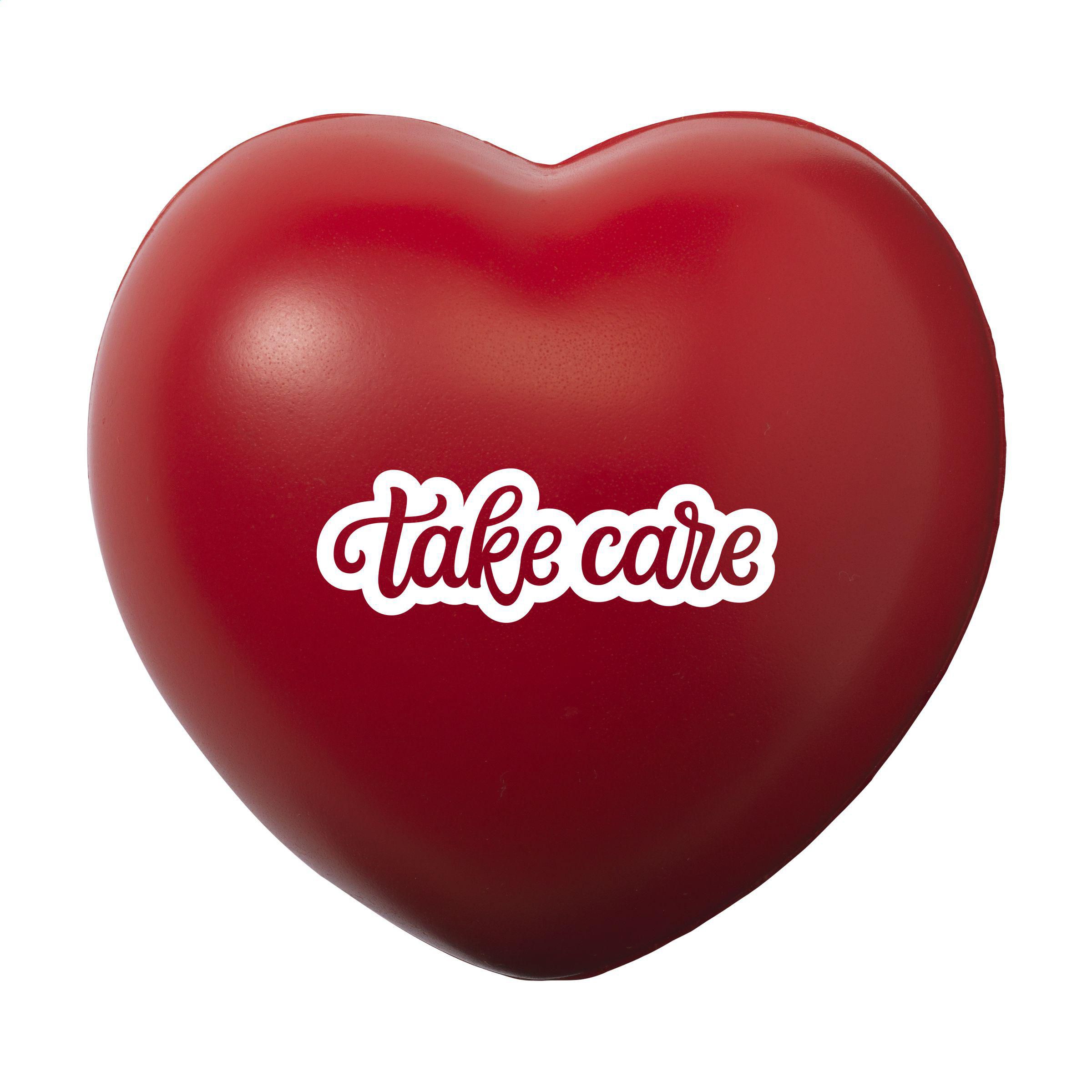 Anti Stress Heart stressbal bedrukken met logo