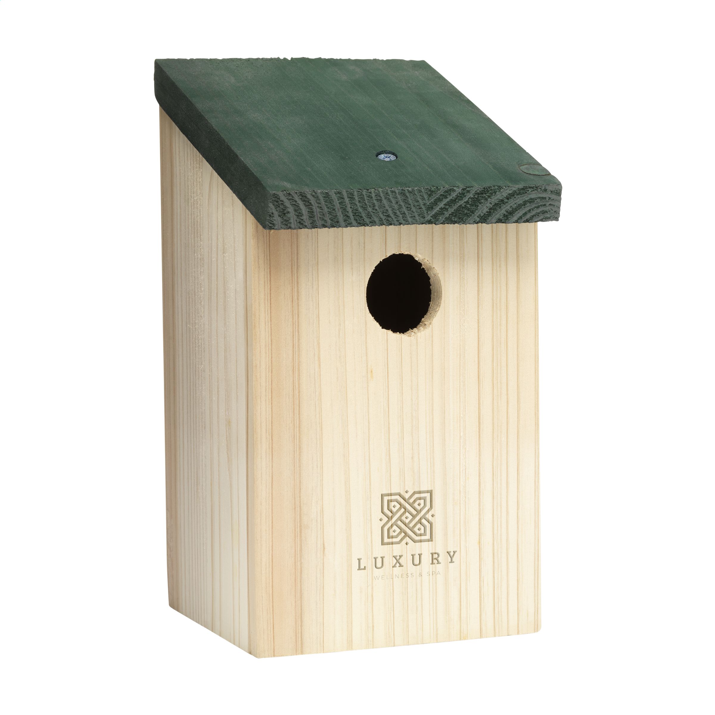 Birdhouse vogelhuisje bedrukken met logo