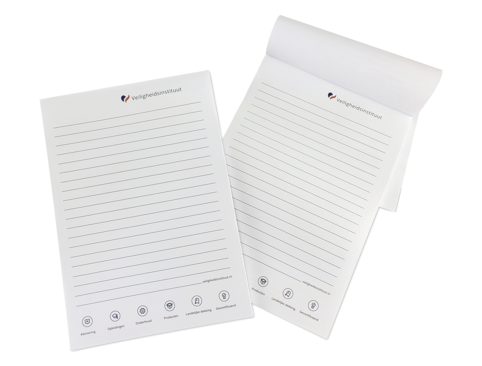 Express blok A5 bedrukken met logo