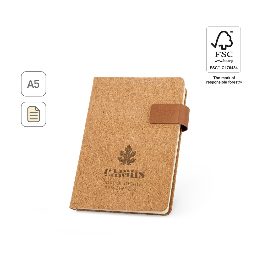 CAMUS A5 bedrukken met logo
