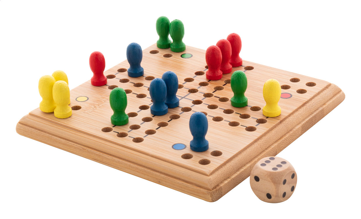 ludo-spel bedrukken met logo