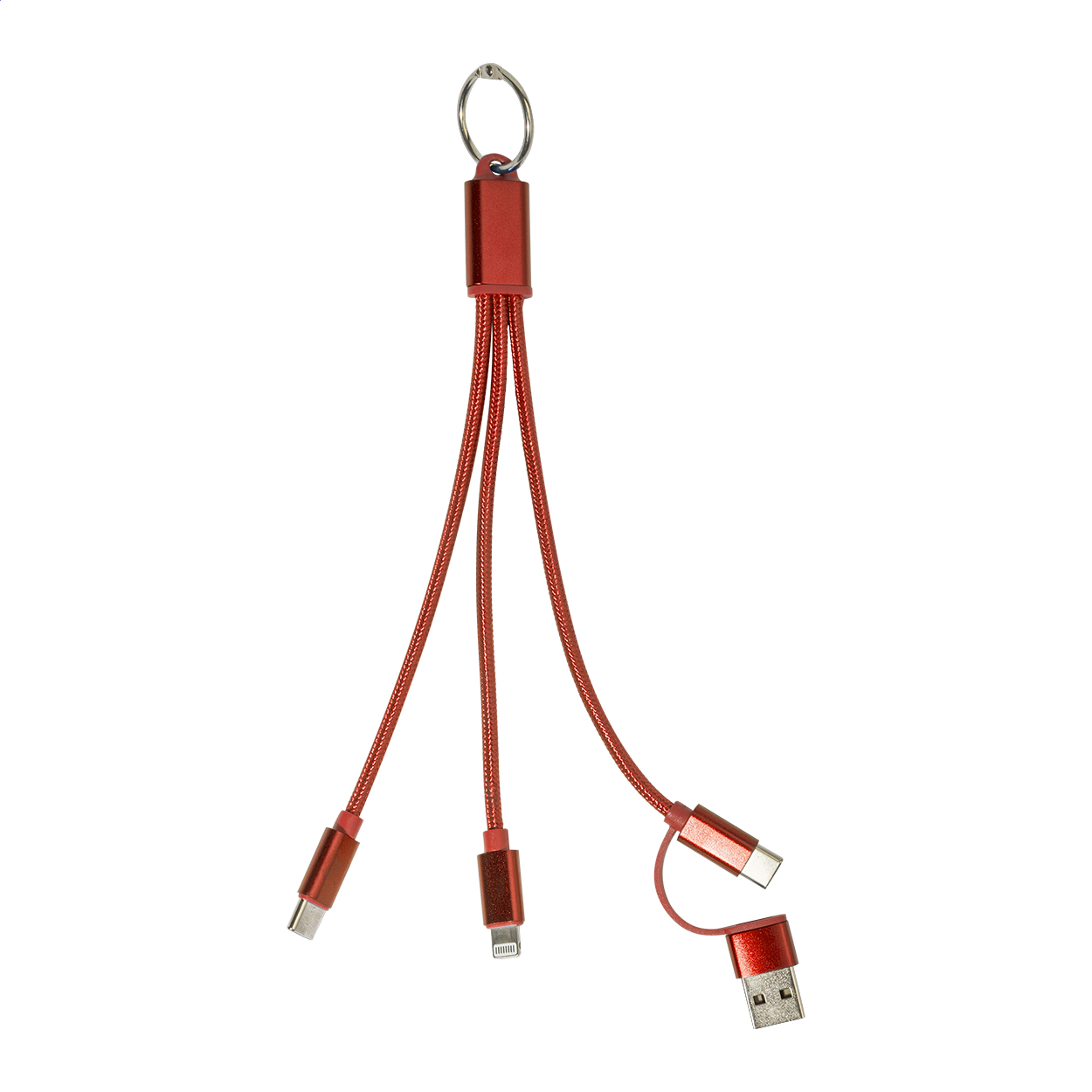 Rafob Sleutelhanger USB oplader kabel bedrukken met logo