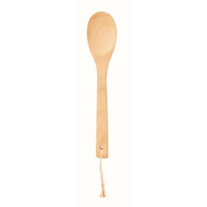 WoodSpoon bamboe salade lepel bedrukken met logo
