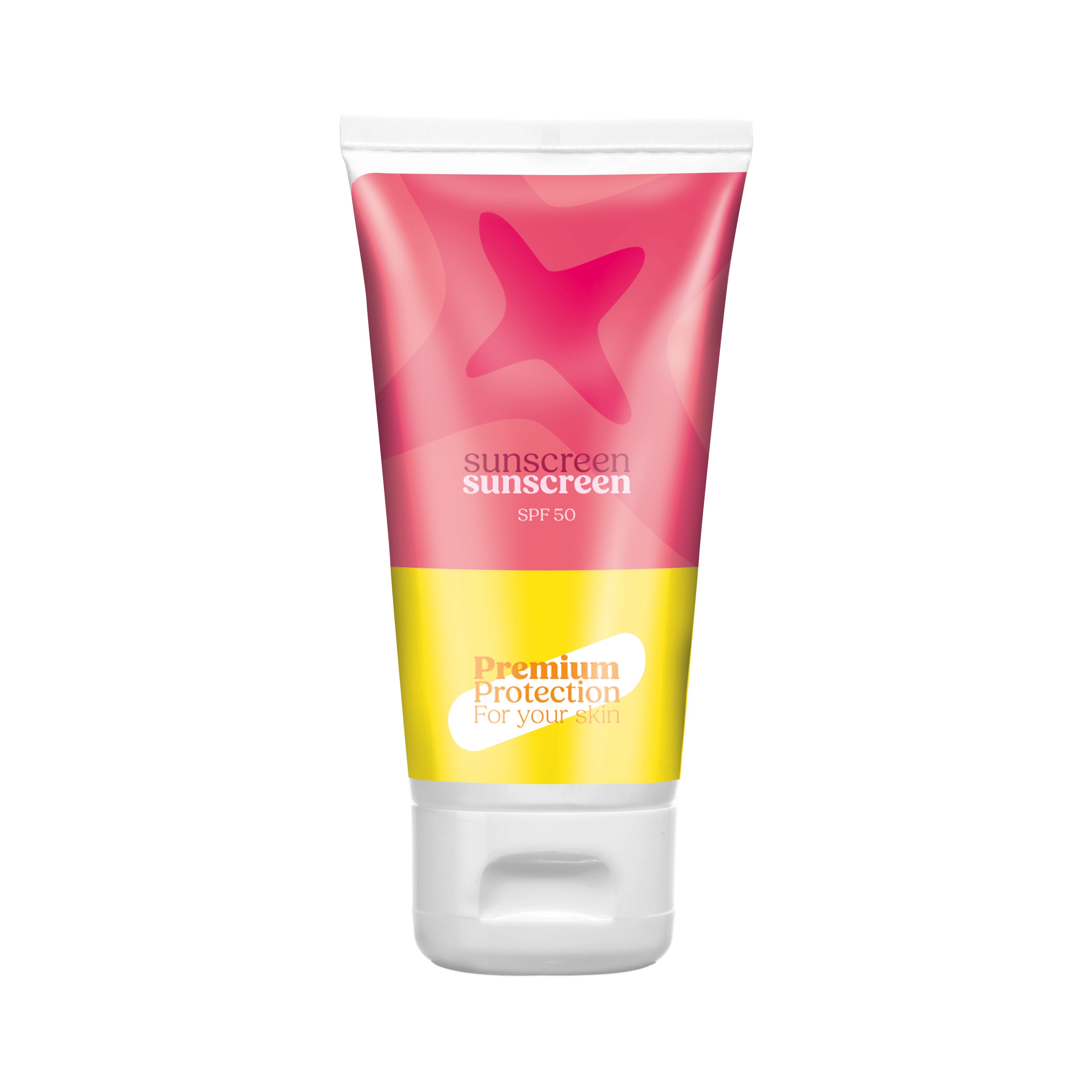 Zonnebrandcrème spf50 50 ml bedrukken met logo