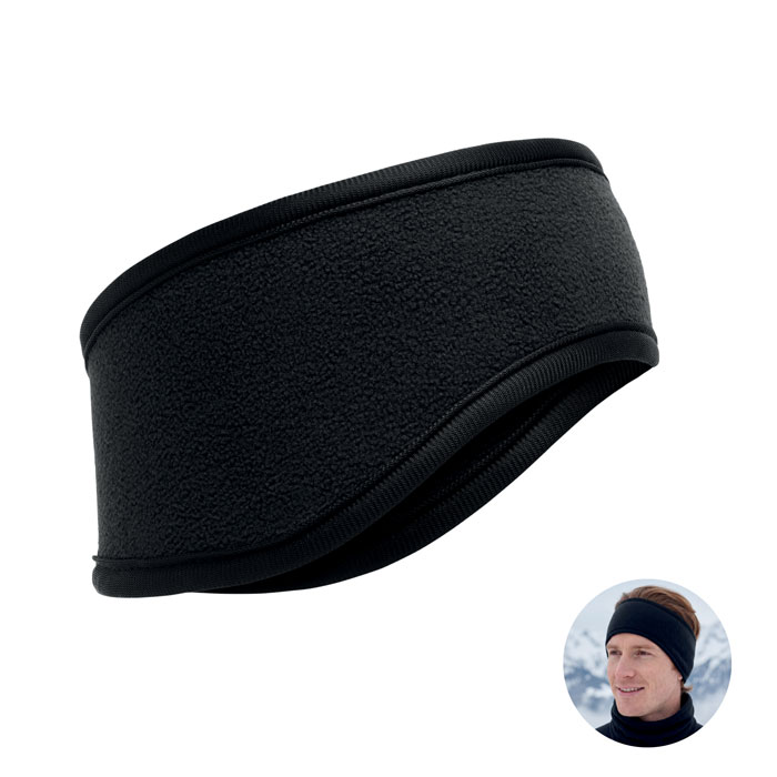 Fleece hoofdband bedrukken met logo