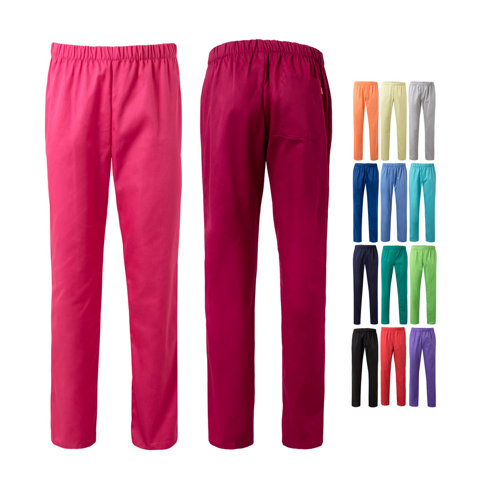 VL APHRODITE. Twill broek (190g/m²), van katoen (35%) en polyester (65%) bedrukken met logo