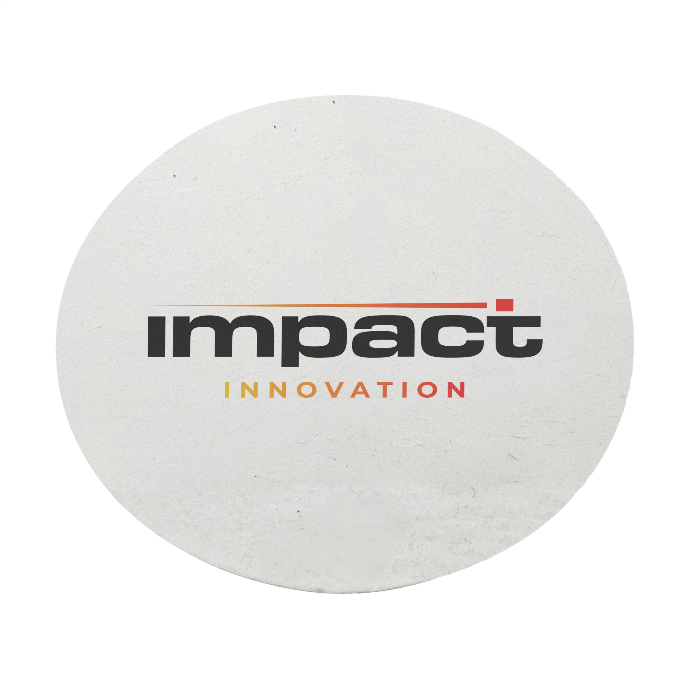 Round Coaster Flower Seed Paper 200 gr bedrukken met logo