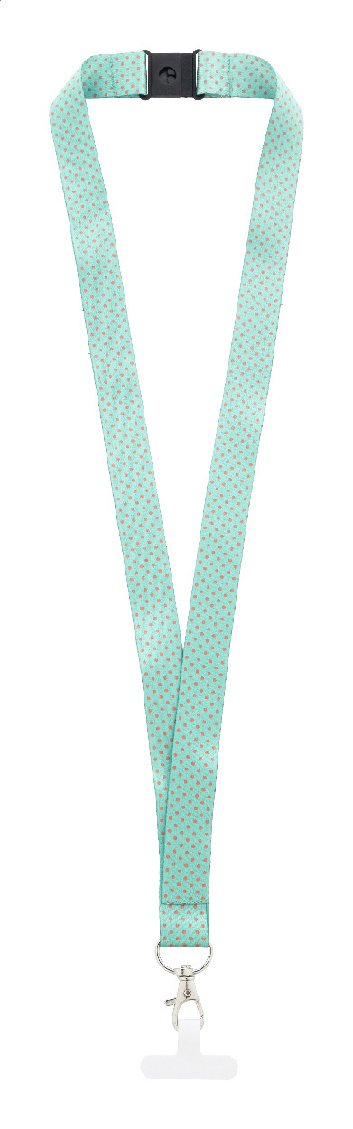 aangepaste RPET mobiele houder lanyard bedrukken met logo