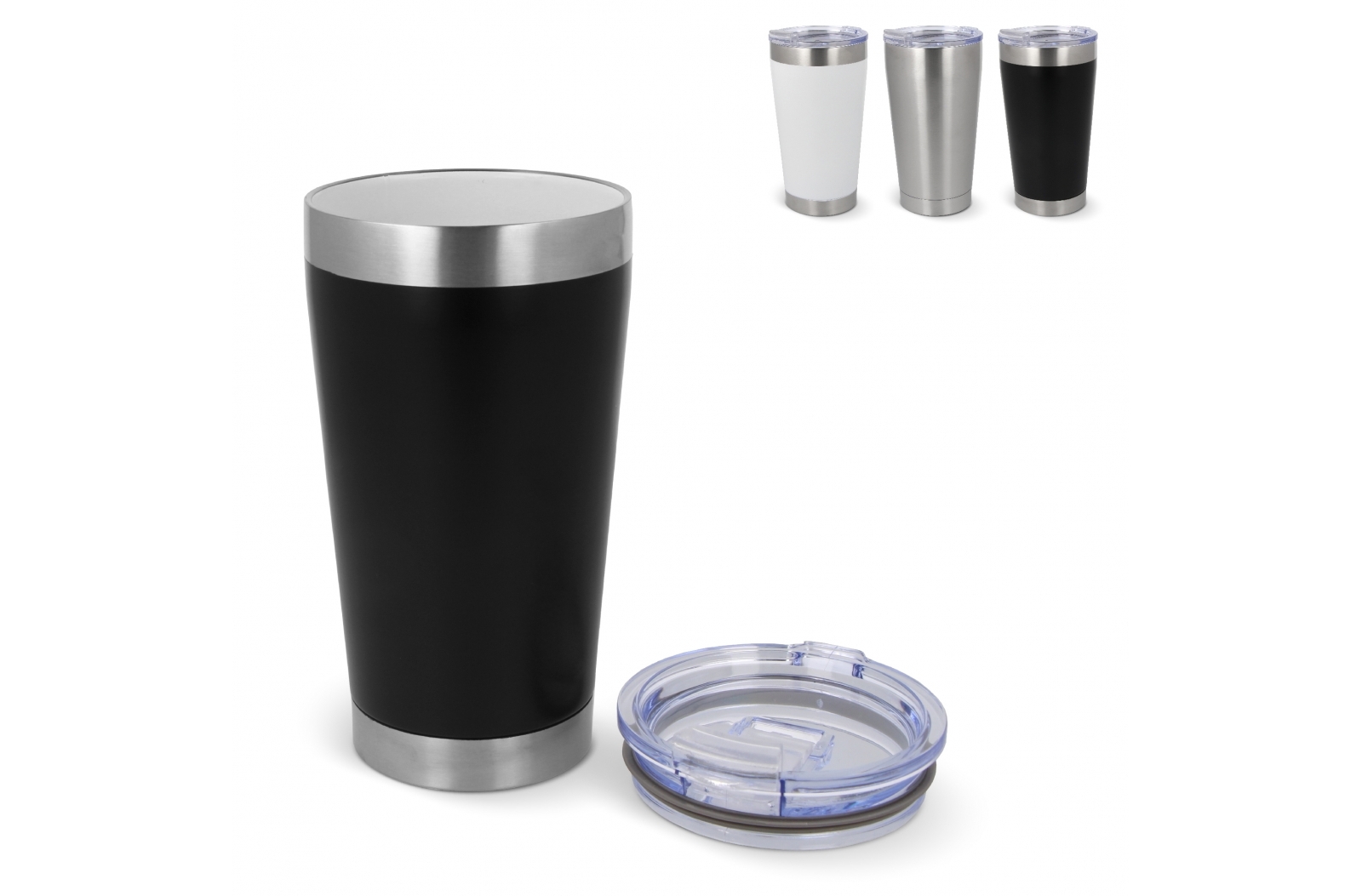 Munno T-ceramic thermosbeker met deksel (500 ml) bedrukken met logo